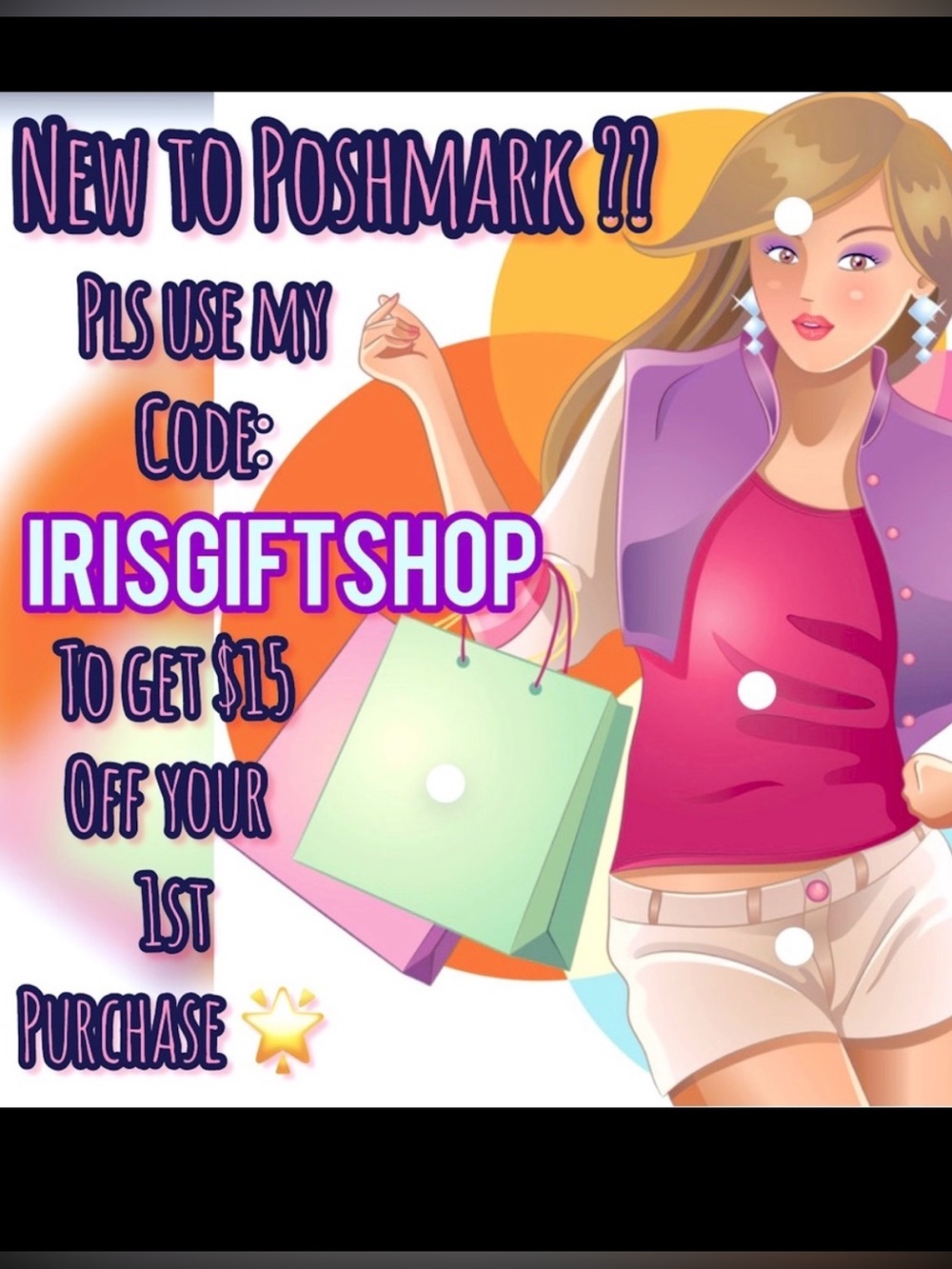 Code: IRISGIFTSHOP